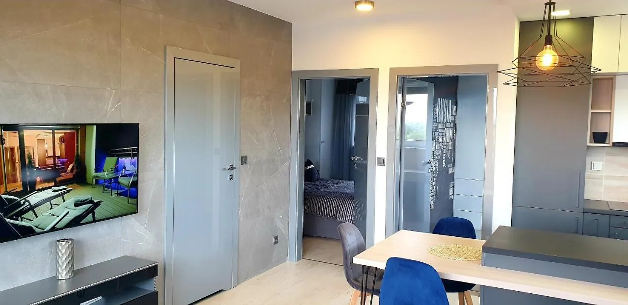 Luksusowy Apartament Z Tarasem Krakow 0*,