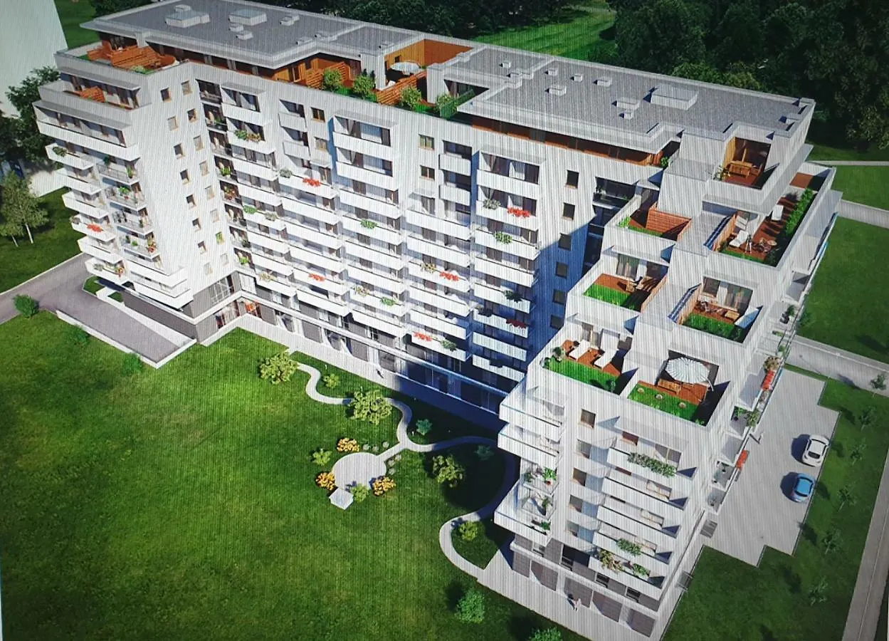 Luksusowy Apartament Z Tarasem Krakow Apartment